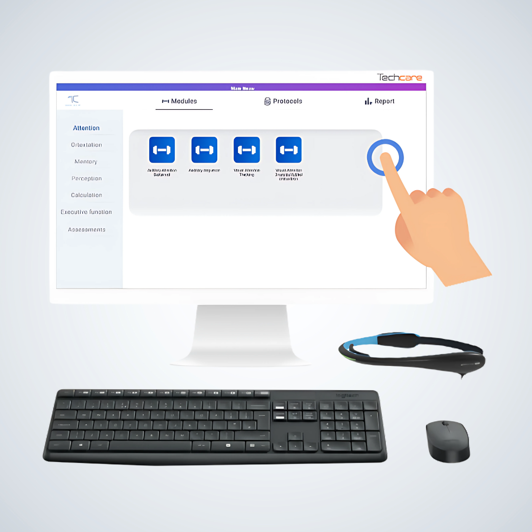 Techcare Digital Cognitive (DCOG) | Digital Cognitive Assessment and Training System
