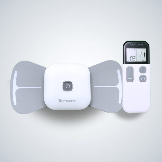 Techcare Wireless TENS Unit for Pain Relief | Portable Massager | Electrical Massager