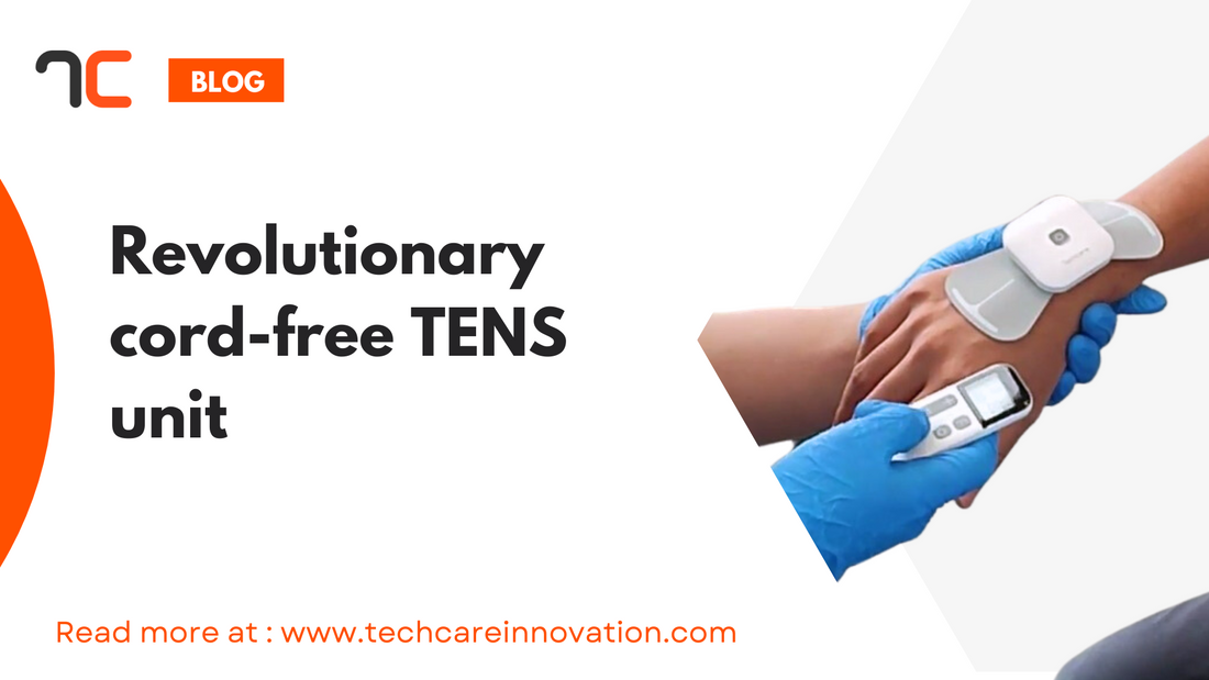 Revolutionary cord-free TENS unit